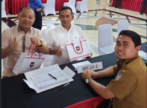 Eddy Raya dan Kristanto Ikuti Prosesi Kegiatan Pelantikan Sebagai Bupati dan Wakil Bupati Barsel