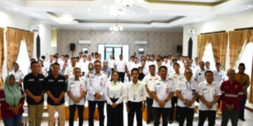 PJ Bupati Deddy Winarwan Resmi Kukuhkan 10 pejabat Tinggi Pratama di Pemkab Barsel