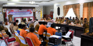 Tetapkan Status Tanggap Darurat Bencana Banjir, Pemkab Barsel Distribusikan Bantuan Sosial