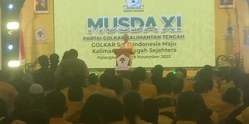 KETUA DPP PARTAI GOLKAR BERIKAN APRESIASINYA KEPADA H.RUSLAN AB TERKAIT KINERJANYA TERHADAP PARTAI GOLKAR