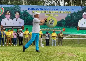 Turnamen Golf Bupati Barsel 2025 Meriahkan Hari Jadi ke-66 Kabupaten Barito Selatan