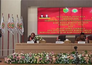 EDY RAYA SAMSURI RESMI MELANTIK PENGURUS DPD PPNI BARITO SELATAN