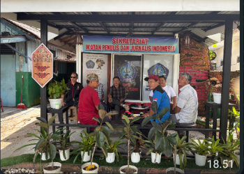 KETUA IWO BARITO TIMUR DAN PENGURUS MELAKUKAN KUNJUNGAN SILATURAHMI KE SEKRETARIAT IPJI KALTENG