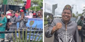 DALAM FBIM 2026 KADISHUT KALTENG AGUSTAN SAINING UCAPKAN SELAMAT HUT KALTENG KE 69