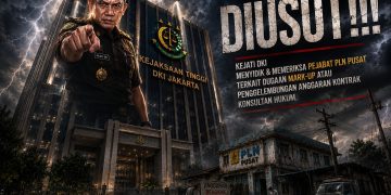 Petinggi PLN Kasak Kusuk Lobi Kejati DKI Jakarta Soal Dugaan Mark-Up Rp13,5 M, 