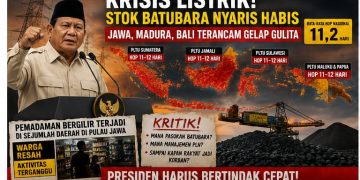 Warning! Stok Batubara untuk PLTU Nyaris Habis, Jawa, Madura, Bali Terancam Gelap Gulita