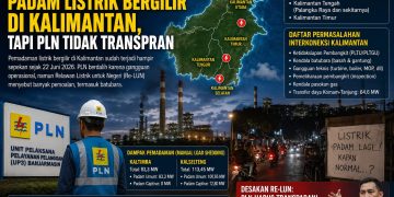 Hampir Sepekan Padam Listrik Bergilir di Kalimantan, Tapi PLN Tidak Transparan