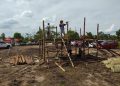 KOTA PALANGKA RAYA, LAKSANAKAN ACARA RITUAL TIWAH MASAL DI RUMAH YOPRI DUGA