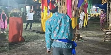 RITUAL TIWAH PALANGKA RAYA, DI JALAN VANENGA BANGKIRAI MENARIK RIBUAN MANUSIA YANG HADIR