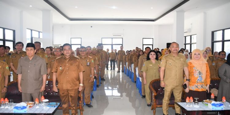 BUPATI BARSEL RESMI KAN GEDUNG KANTOR INSPEKTORAT KABUPATEN BARSEL