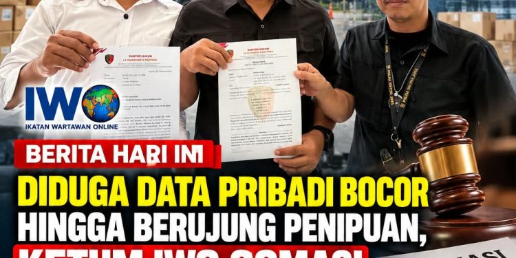 MENJADI KORBAN PENIPUAN, KETUA IWO SOMASI PT INDAH LOGISTIK
